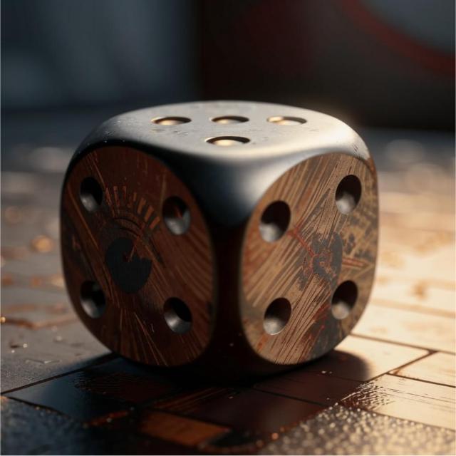 Random selection from 1 to 6